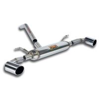 Supersprint Connecting pipe + rear exhaust Right O100 - Left O100 fits for BMW F20 / F21 116d (116 Hp) 2013 - 2015