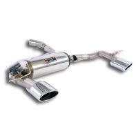 Supersprint Rear exhaust Right - Left 150x105 with valve fits for AUDI RS Q3 2.5 TFSI Quattro (367 Hp) 2015- Cat-Back system