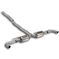 Supersprint Rear exhaust Right - Left -Racing- fits for BMW F39 X2 28i sDrive (2.0i Turbo Motor B46 - 231 PS) 2017 ->