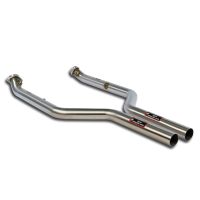 Supersprint Downpipe Kit right + left(for catalyst  replacement) fits for BMW E82 Coup - Alle Modelle (Fr V8 S65 Motor conversion - 1M body)