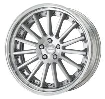 Work Wheels Gnosis GR201 silver Wheel 9.5x19 - 19 inch 5x120 bold circle